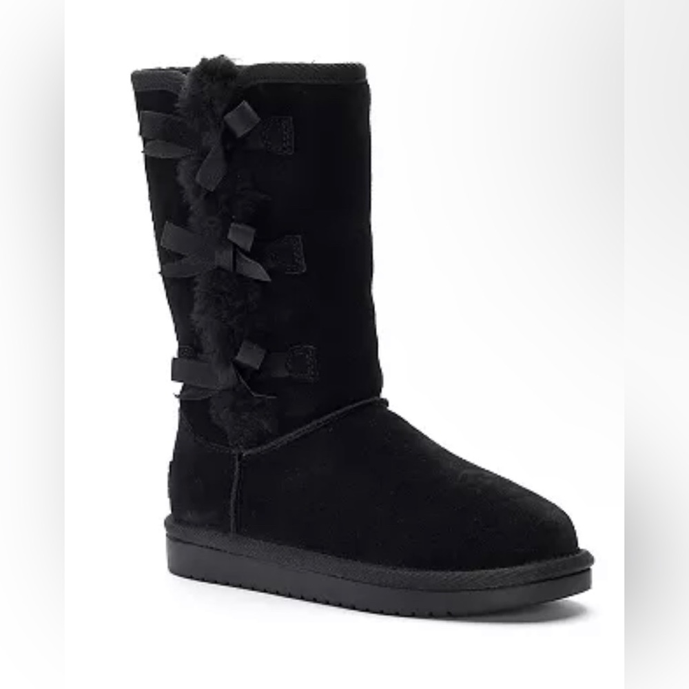Koolaborra by UGG Victoria tall Winter boots Girls size 2 NEW